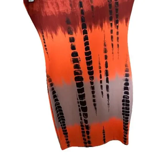 Tube Mini Dress Strapless Stretch Tight Fitted Club Grunge Witchy Halloween - Picture 2 of 7